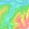 Gemeinde Arzl im Pitztal topographic map, elevation, terrain