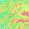 Silleiner Landschaftsverband topographic map, elevation, terrain