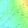 Patan topographic map, elevation, terrain