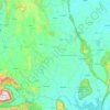 Nong Bua Lam Phu Province topographic map, elevation, terrain