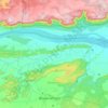 Ketar topographic map, elevation, terrain