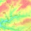 Croughton topographic map, elevation, terrain