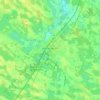 Villars-les-Dombes topographic map, elevation, terrain
