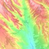 Buenavista de Valdavia topographic map, elevation, terrain