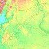 Aleppo Governorate topographic map, elevation, terrain