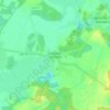 Gröditsch topographic map, elevation, terrain