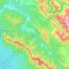 Barahtal topographic map, elevation, terrain