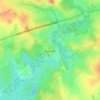 Riachuelo topographic map, elevation, terrain