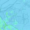 Landsmeer topographic map, elevation, terrain