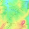 Croydon Hills topographic map, elevation, terrain