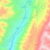 Municipio de Maimará topographic map, elevation, terrain