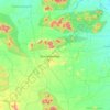 Gurramkonda topographic map, elevation, terrain