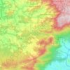 Santo Antônio do Pinhal topographic map, elevation, terrain