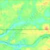 Marengo Township topographic map, elevation, terrain