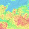 Mecklemburgo topographic map, elevation, terrain