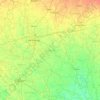 Darbhanga topographic map, elevation, terrain