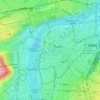 Old Town topographic map, elevation, terrain