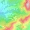 Cannelle topographic map, elevation, terrain