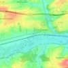 Hochfelden topographic map, elevation, terrain