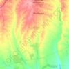 Camarena topographic map, elevation, terrain