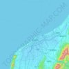 新潟市 topographic map, elevation, terrain