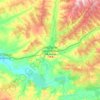 Burgo de Osma-Ciudad de Osma topographic map, elevation, terrain