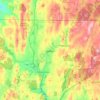 Stafford topographic map, elevation, terrain