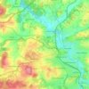 95030 topographic map, elevation, terrain