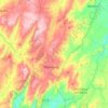 Trancoso topographic map, elevation, terrain