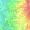 Wenzendorf topographic map, elevation, terrain