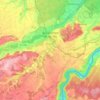 Burgkirchen an der Alz topographic map, elevation, terrain