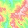 Rayón topographic map, elevation, terrain