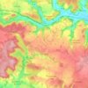 Fayl-Billot topographic map, elevation, terrain