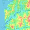 Site of Community Importance Rio Minho topographic map, elevation, terrain