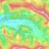 Bruis topographic map, elevation, terrain
