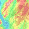 Clarence Fahnestock Memorial State Park topographic map, elevation, terrain