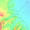 Castel Ritaldi topographic map, elevation, terrain