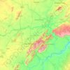 Sawai Madhopur topographic map, elevation, terrain