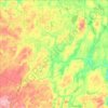 Iron River Township topographic map, elevation, terrain