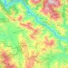 Darlaghat topographic map, elevation, terrain