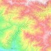 Motozintla topographic map, elevation, terrain