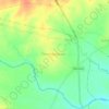 Thuniyaudnad topographic map, elevation, terrain