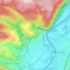 Stahle topographic map, elevation, terrain
