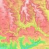 Alfdorf topographic map, elevation, terrain