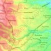 Roysambu ward topographic map, elevation, terrain