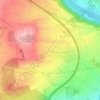 Rettersheim topographic map, elevation, terrain