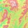 Senapati topographic map, elevation, terrain