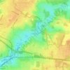 Schönebeck topographic map, elevation, terrain