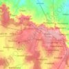 Bidar topographic map, elevation, terrain