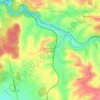 Arrancy-sur-Crusnes topographic map, elevation, terrain